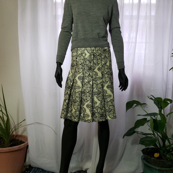 🌚Marni Floral Multi Texture Skirt - Picture 3 of 8